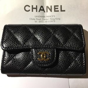 New Authentic Classic Chanel Card Holder